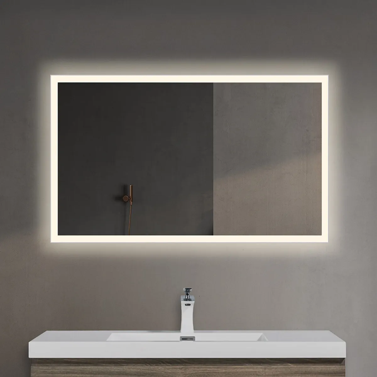 Badnor Maiken 100cm mbl.pk (9508) Line speil m/lys