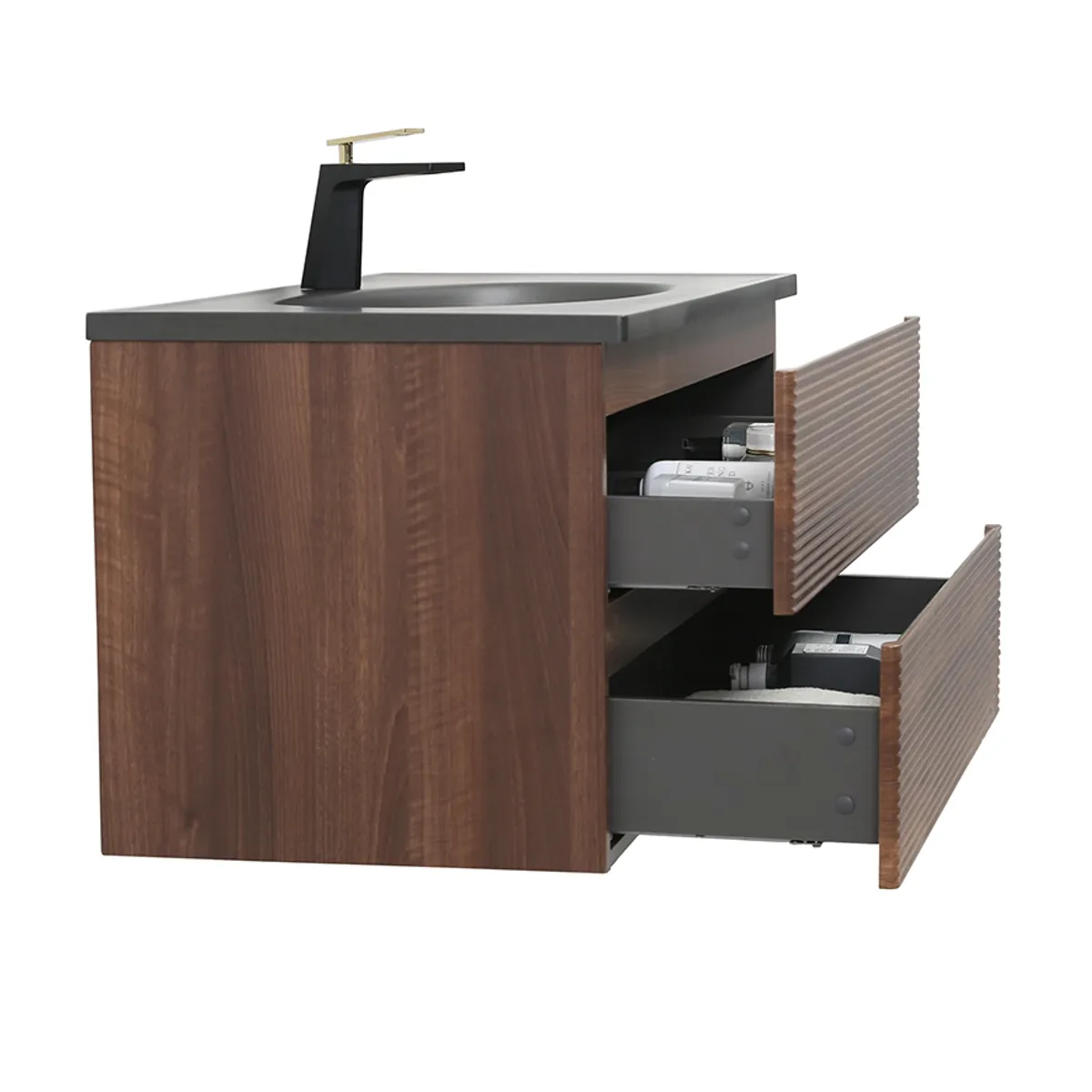 Badnor Maiken 100cm servantskap m/SORT servant