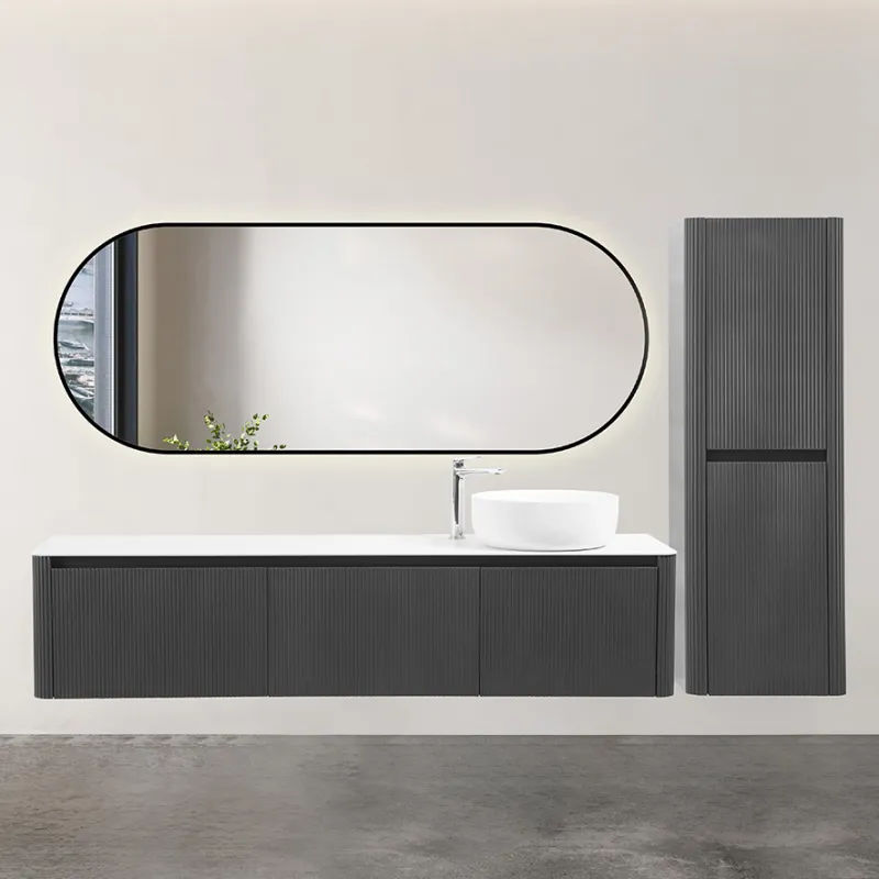 Badnor Mabelle 180+40cm (HØYRE) mbl.pk (9913) Sienna speil