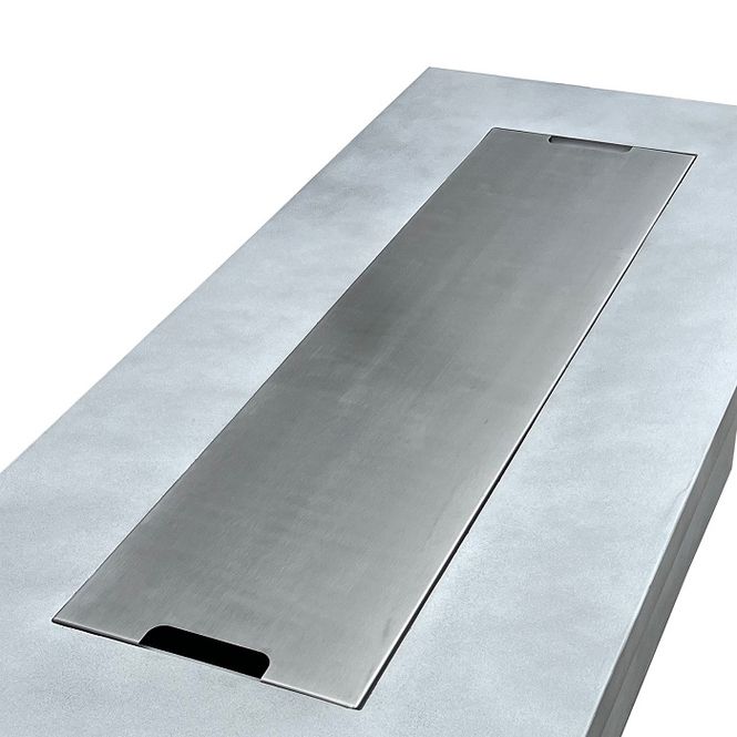 Hovedbilde Arctic A-601 og A-702 dekkplate for bålområde (rustfritt stål)