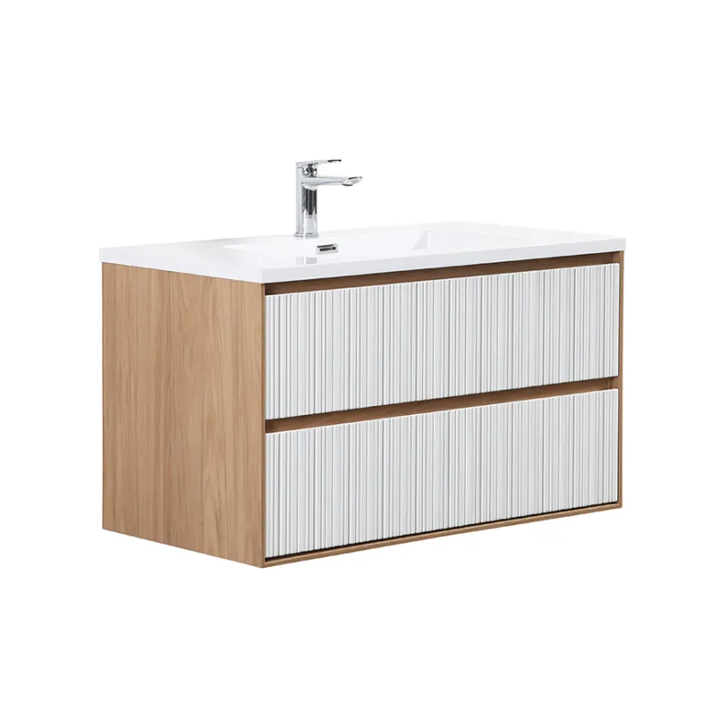 Badnor Marikken 90cm mbl.pk. (2221) Linnie speilskap