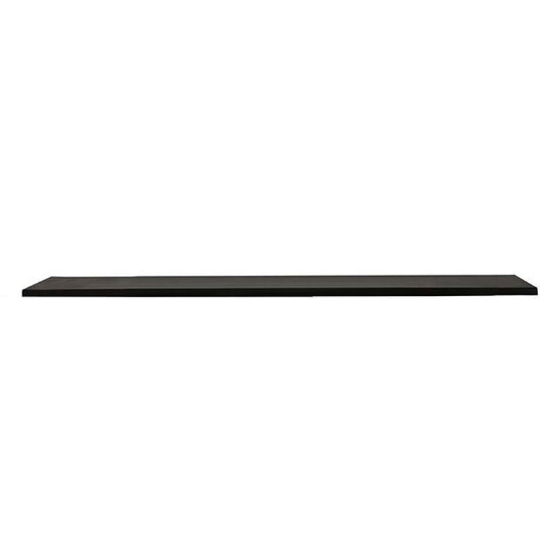 Badnor Benkeplate 180cm, MATT SORT