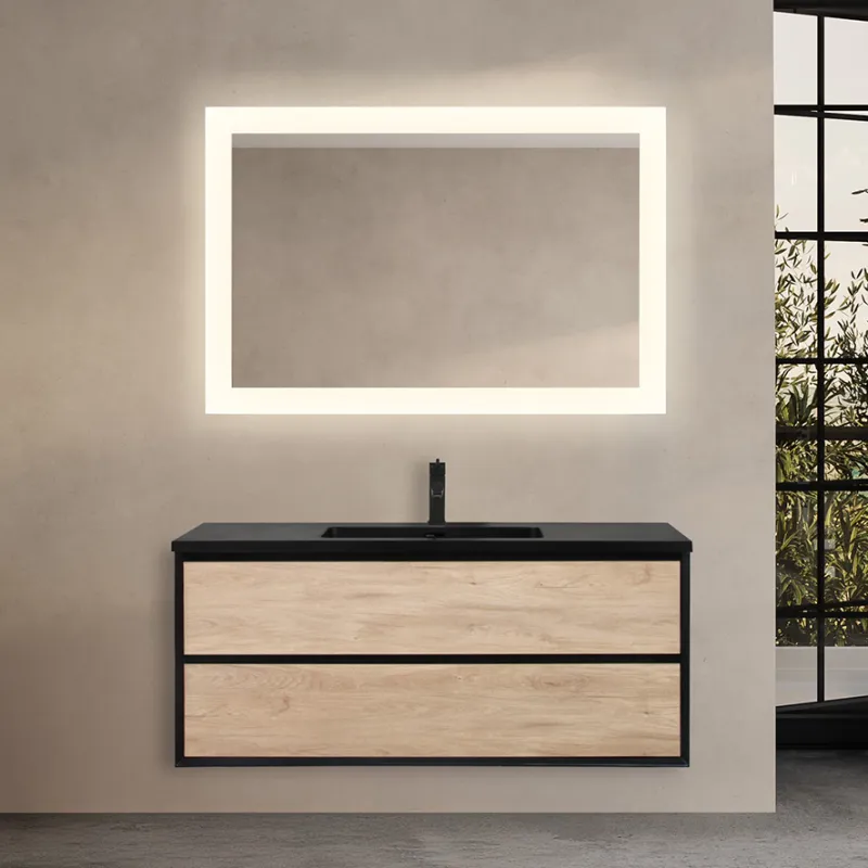 Badnor Martine 120cm enkel servant (6402) Lone speil