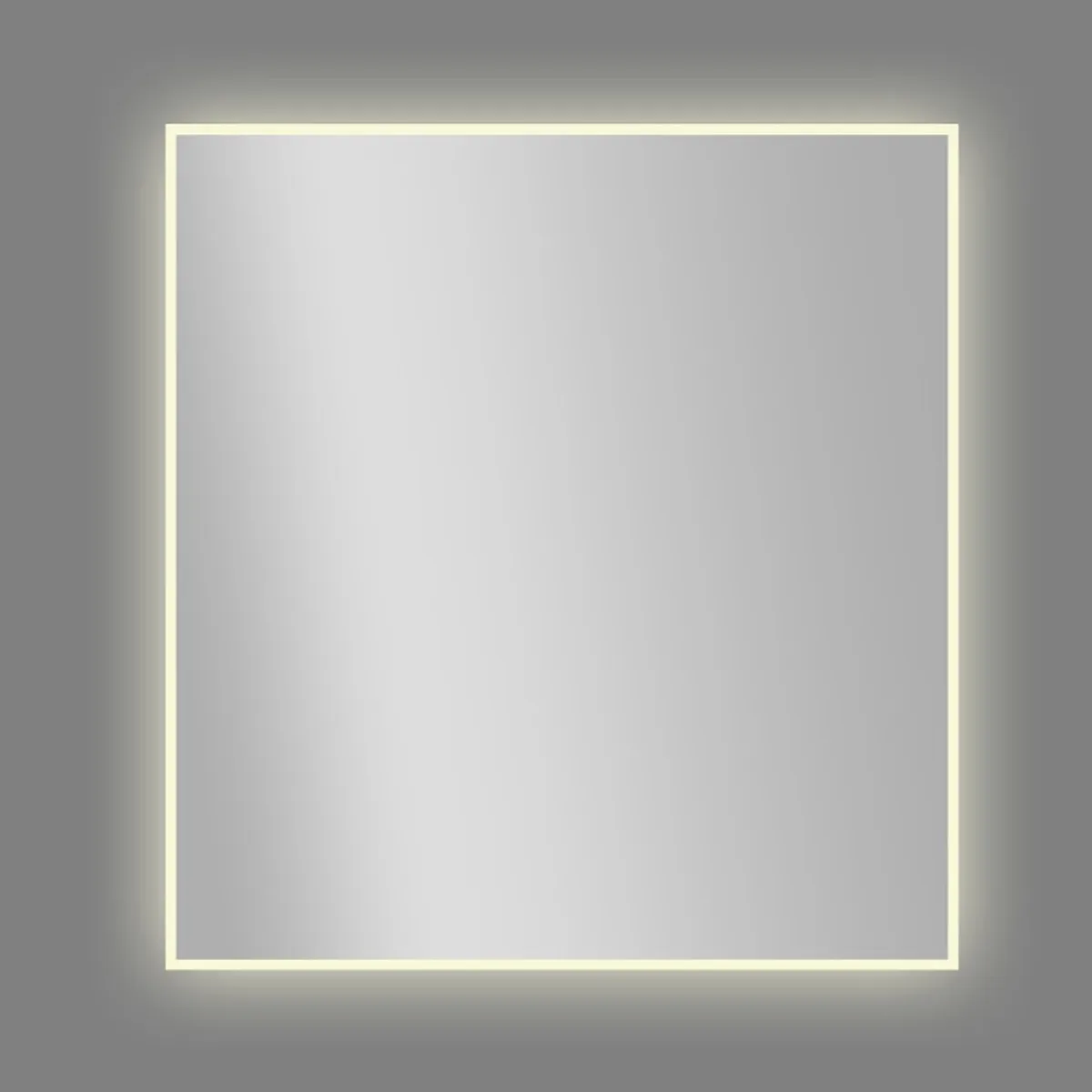 Badnor Lotte baderomsspeil (75x80cm) med LED-belysning