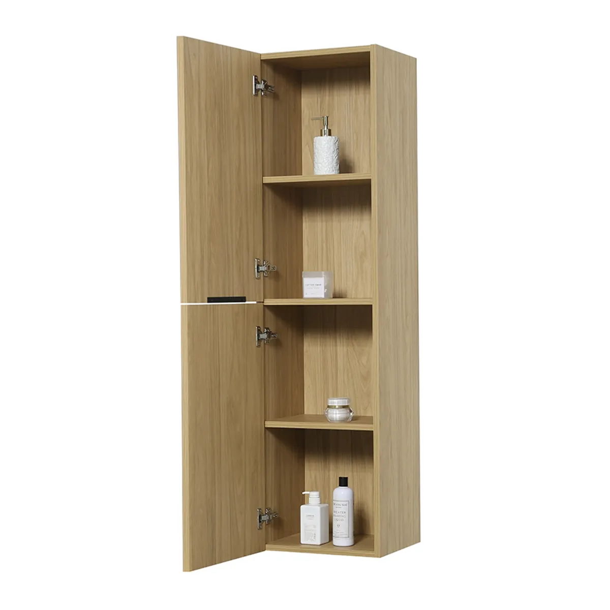 Badnor Melissa 120+40cm mbl.pk m/enkel servant (97421) Sandy speil m/lys