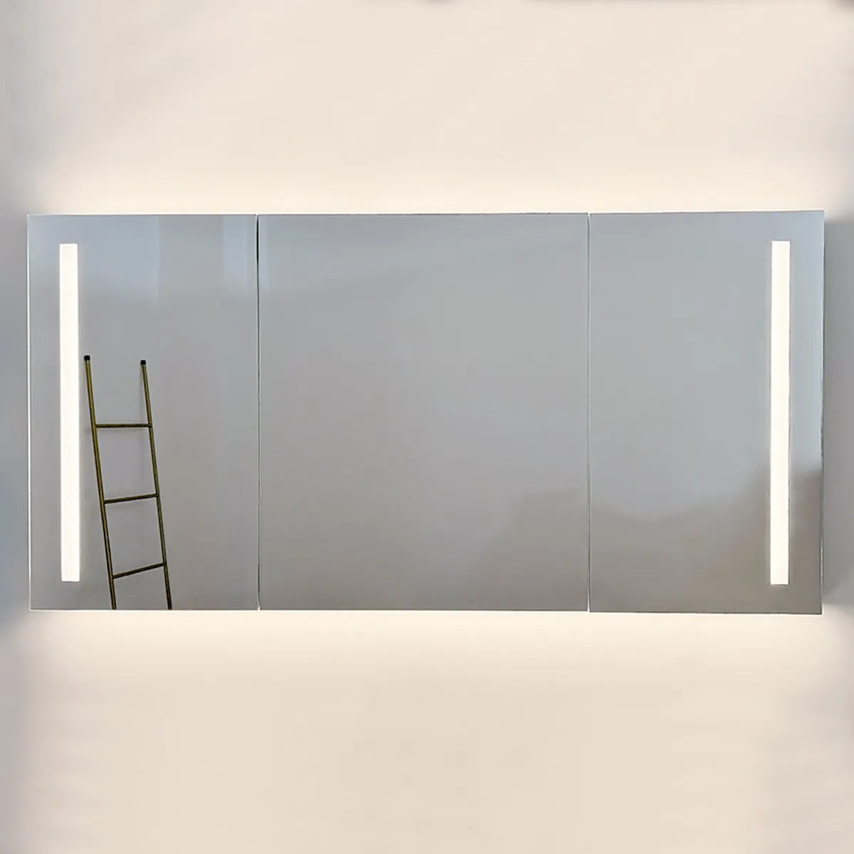 Badnor Melissa 150+40cm mbl.pk (97621) Lilly speilskap m/lys