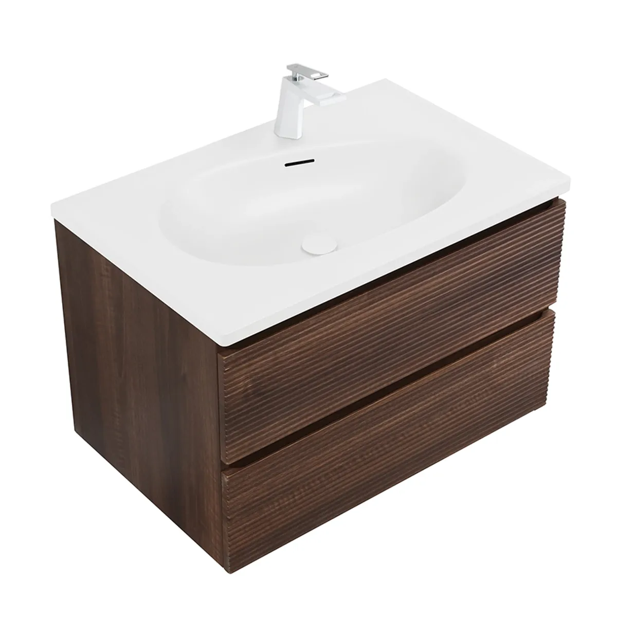 Badnor Maiken 80cm servantskap m/HVIT servant