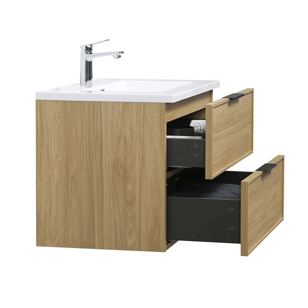 Badnor Melissa 60cm servantskap m/HVIT servant