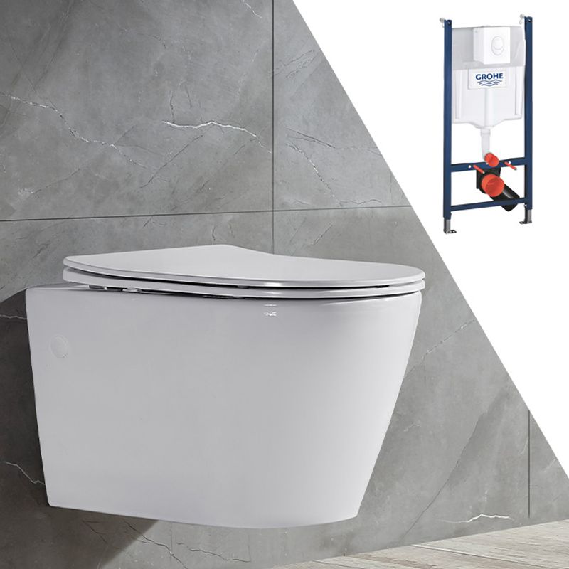 Toalettpakke: Badnor Ravenna / Grohe Rapid SL -hvit betj.plat