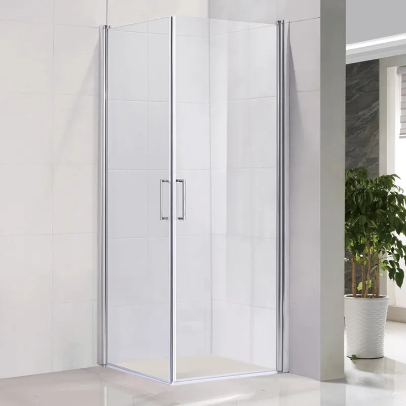 Imber dusjdør rett 100cm, krom