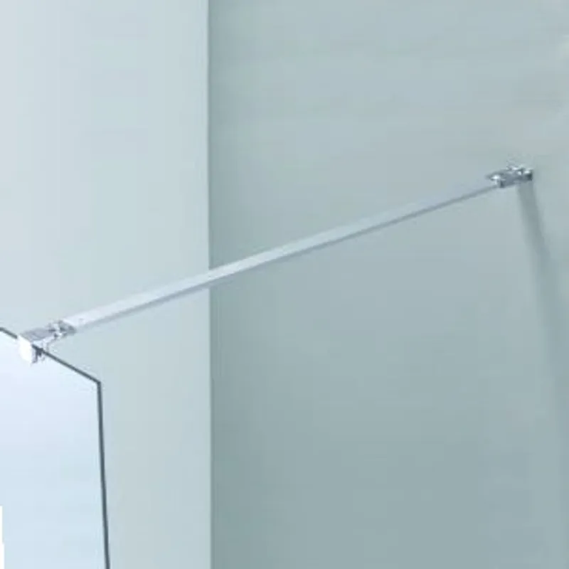 Pyxis fastfelt Walk-in hjørne 80cm - krom