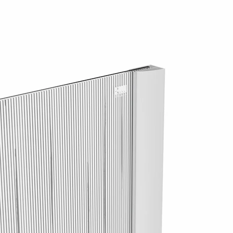 Badnor Shildon dusjvegg/walk-in hjørne - KROM - TINTED HARMONY glassfelt - 110cm