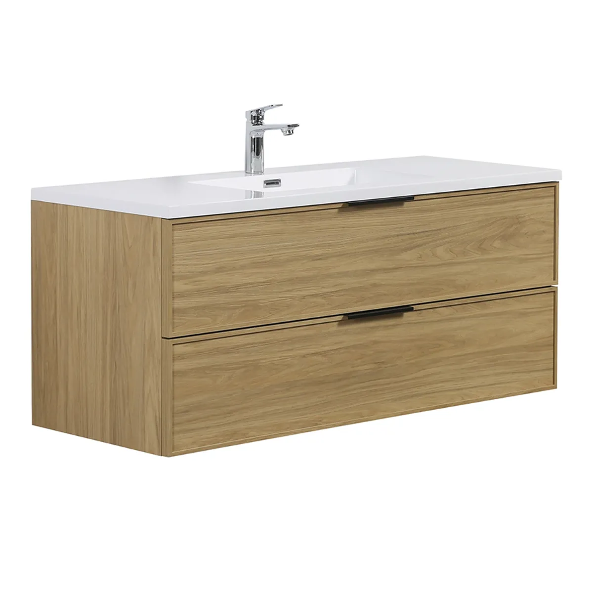 Badnor Melissa 120+40cm mbl.pk m/enkel servant (97431) Lucy speil m/lys