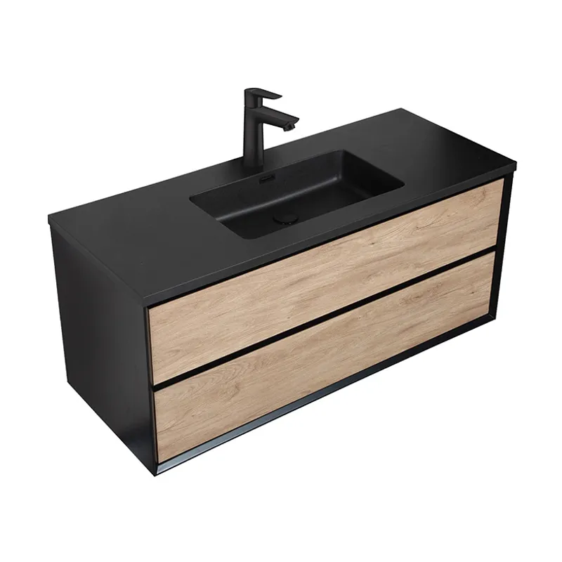 Badnor Martine 120+40cm enkel servant (6418) Sienna speil