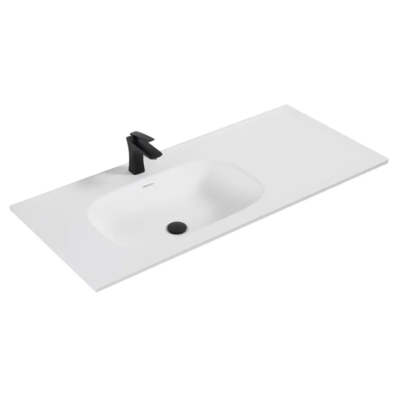 Badnor Merethe 120cm matt hvit servant