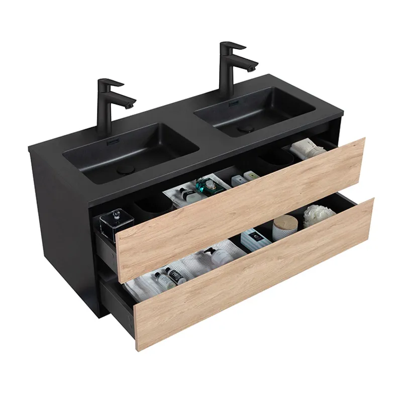 Badnor Martine 120+40cm dobbel servant (6412) Lone speil