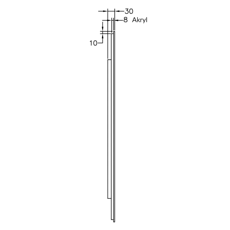 Badnor Melanie HVIT 120cm dobbel servant (1404) Lucy speil