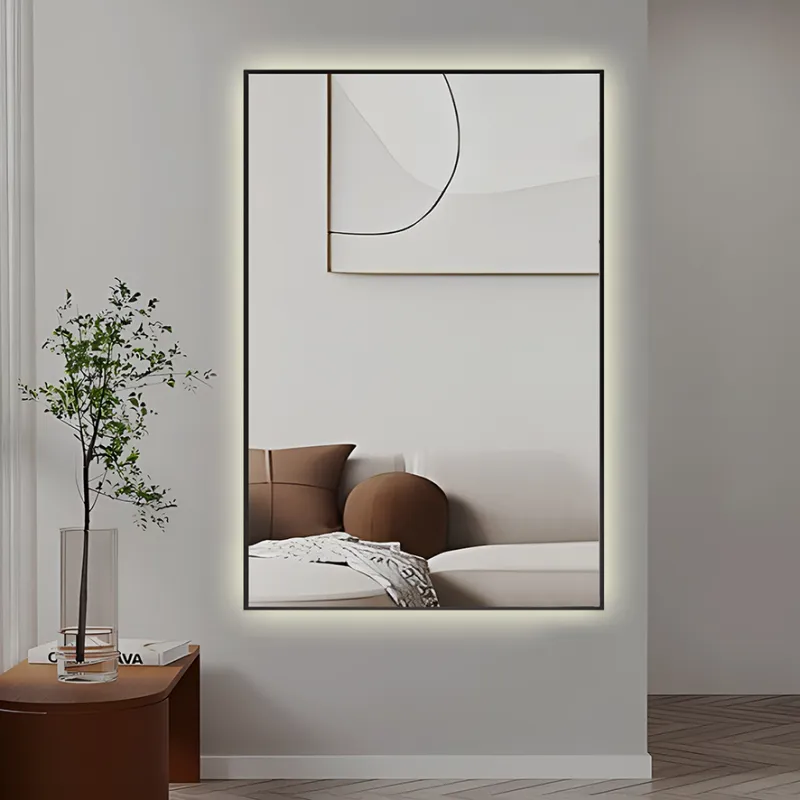 Badnor Merethe 120cm møbelpk (7208) Saga firkantet speil