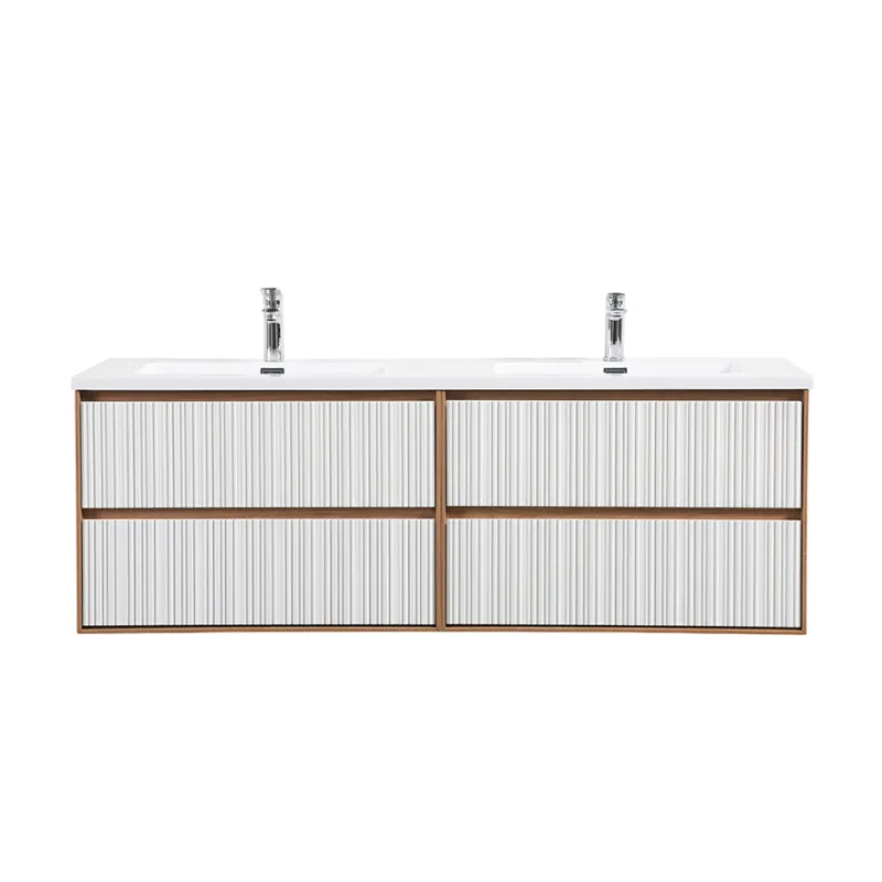 Badnor Marikken 150cm mbl.pk. (2411) Lilly speilskap