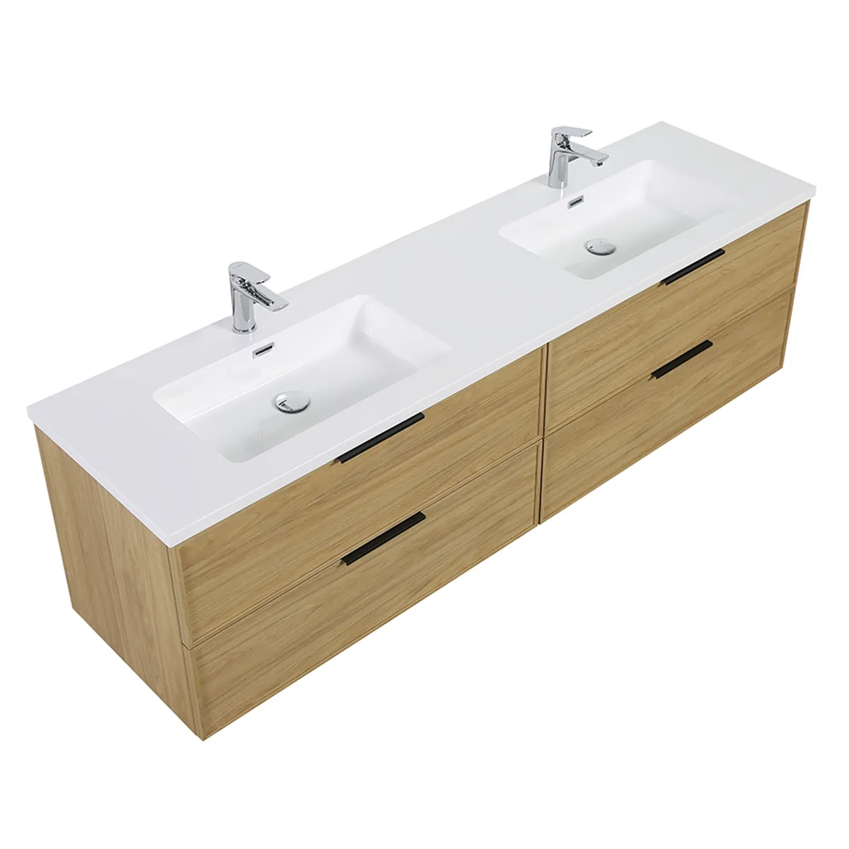 Badnor Melissa 180+40cm mbl.pk (97731) Sandy speil m/lys