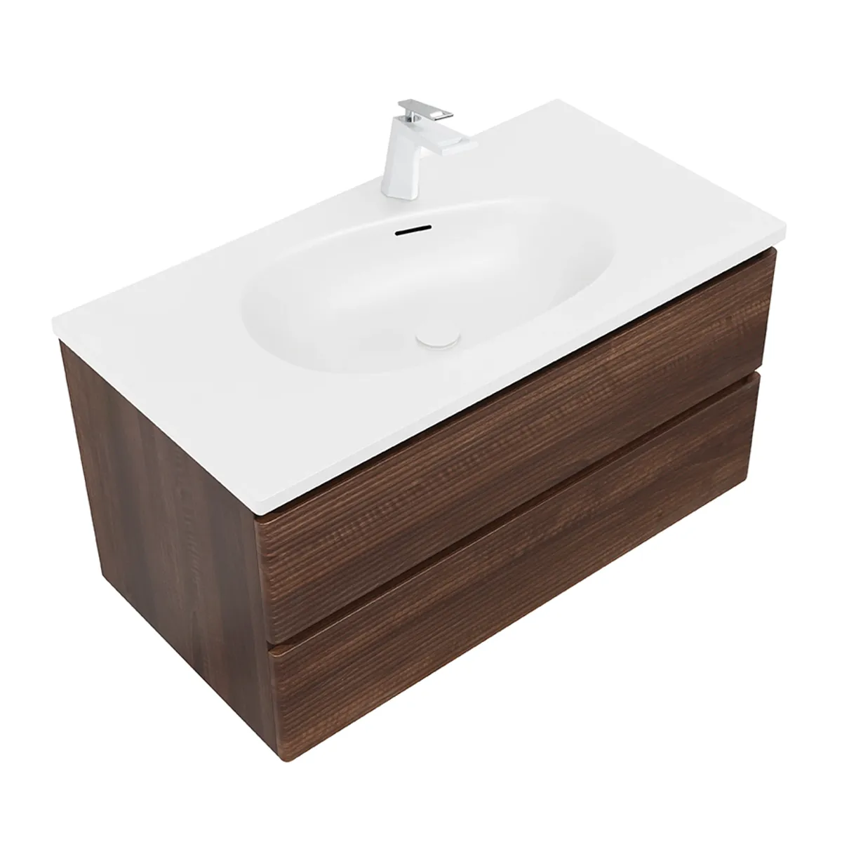 Badnor Maiken 120cm mbl.pk (96010) Sissel speil m/dimbart lys