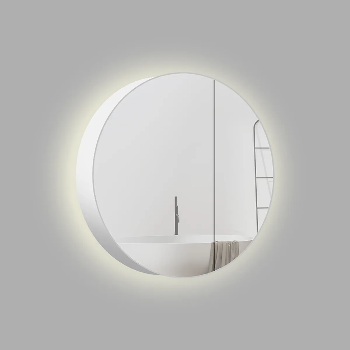 Badnor Melissa 60+40cm mbl.pk (97131) Leon speilskap m/lys