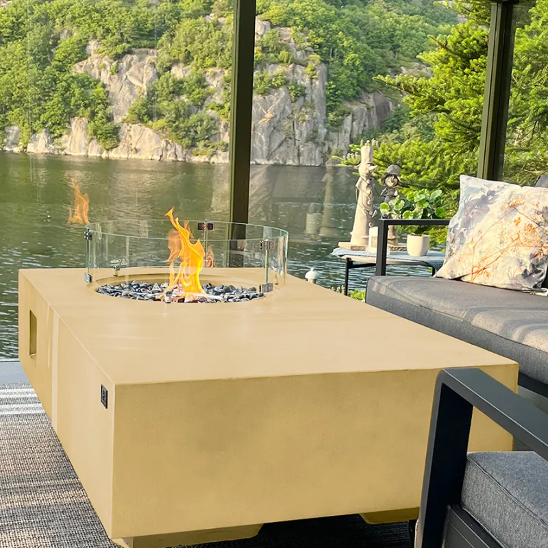 Arctic A-602 gassdrevet peisbord, ANTIQUE BEIGE
